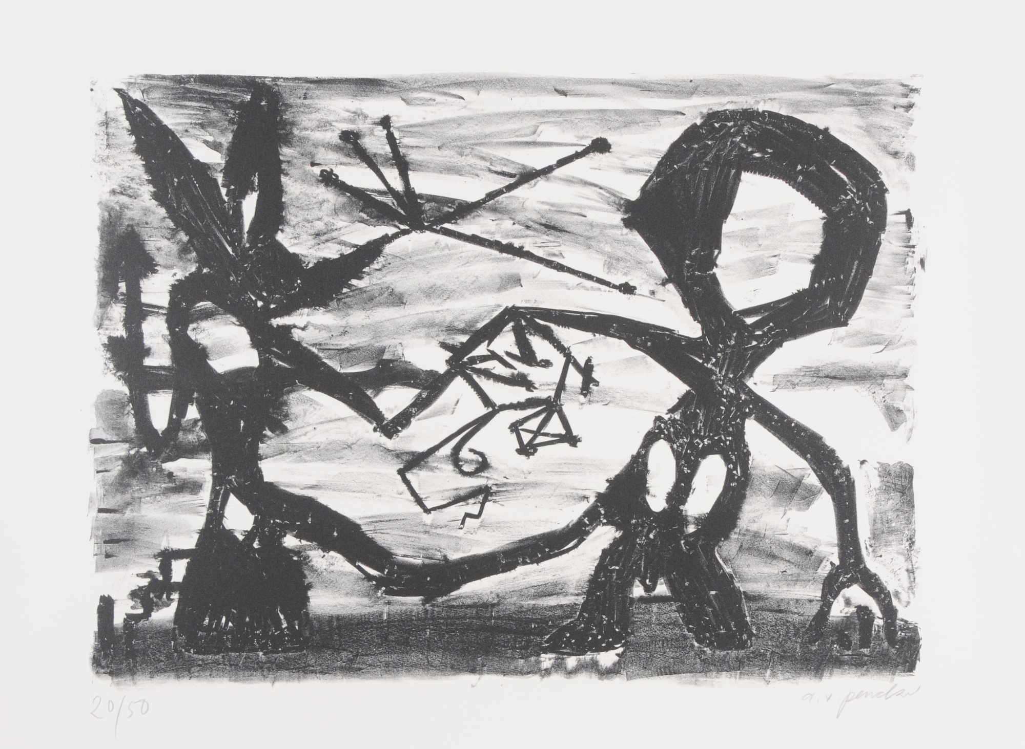 A.R. Penck, Untitled