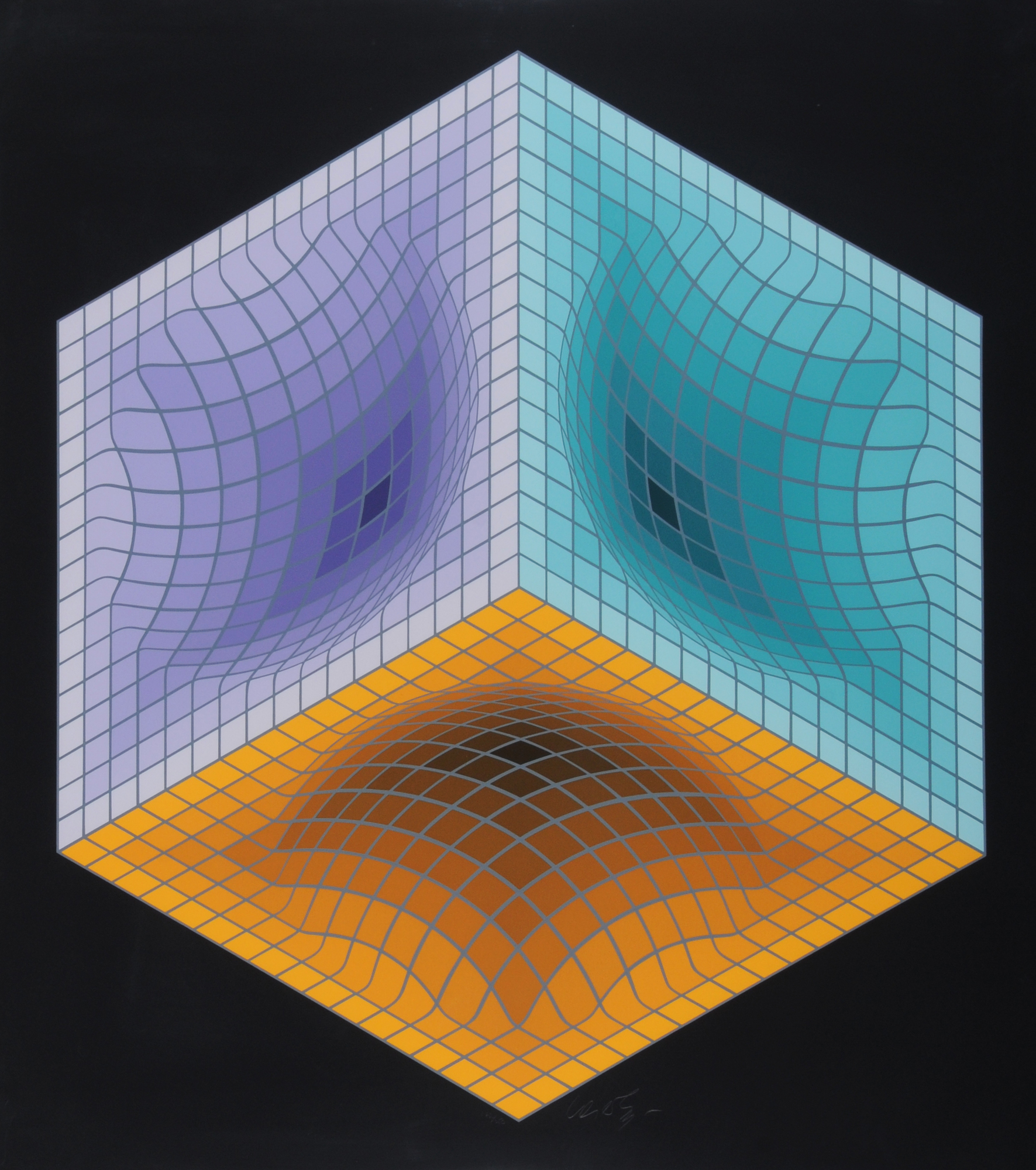 Victor Vasarely, Blatt aus "Jalons"