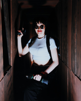 4 photographs: Lara, 1998; Rainbow, 2000; Camp I-V, I, 2002; Camp I-V, IV, 2002