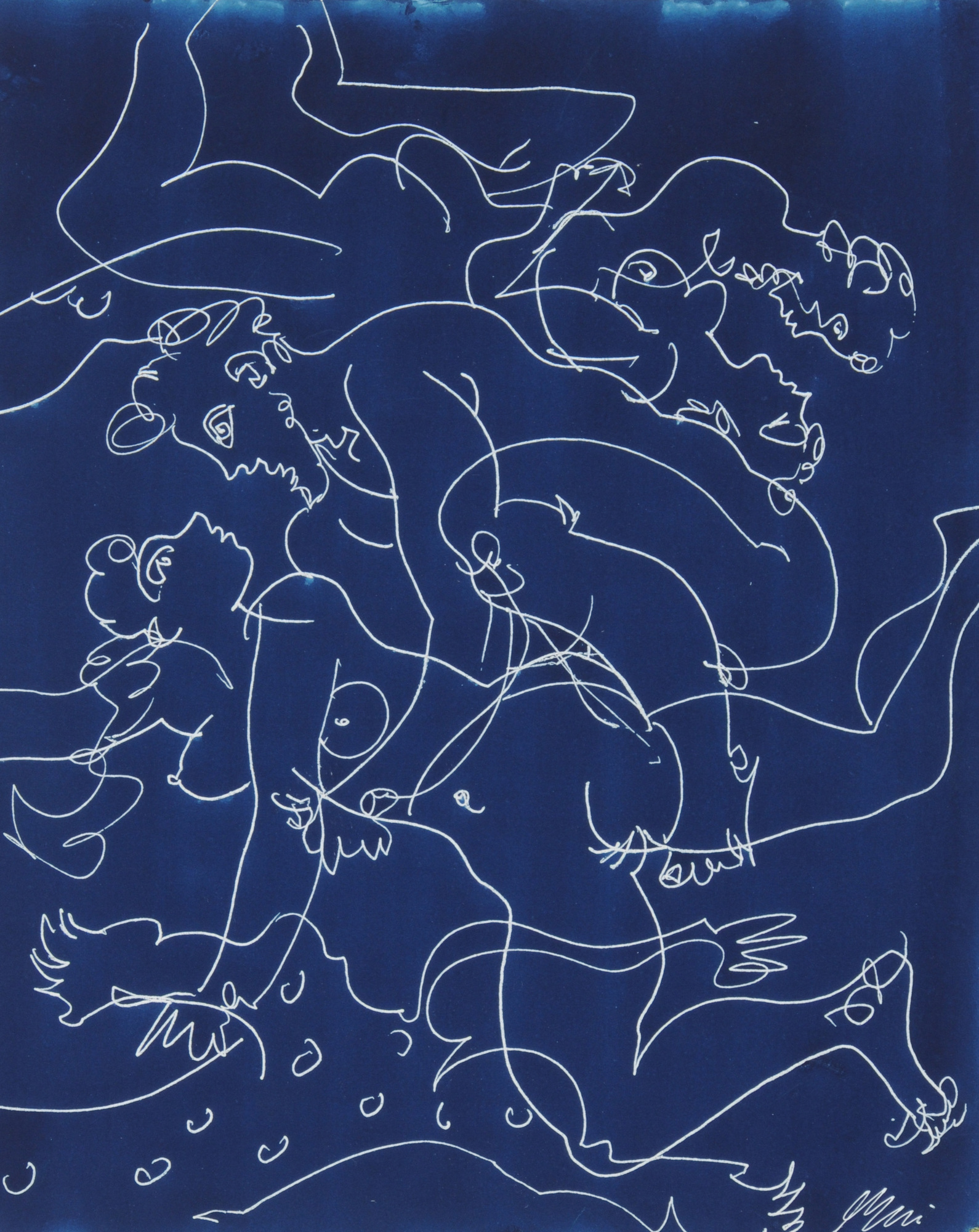 Hans Erni, Figure Study