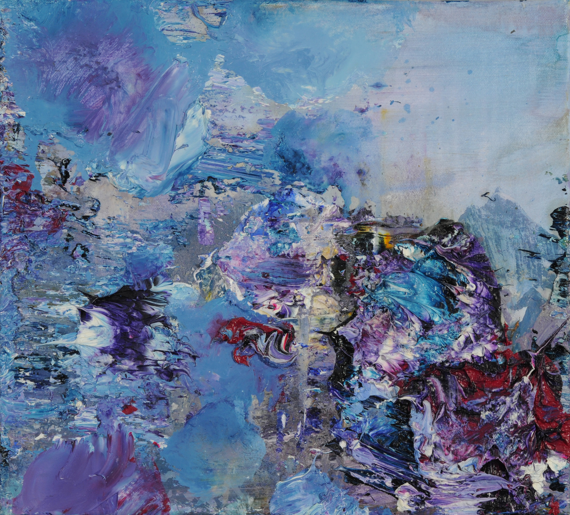 Lorenz Spring, Berglandschaft