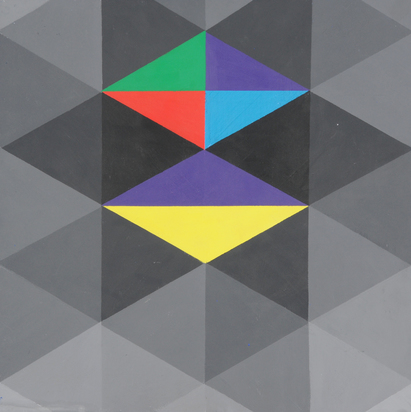 2 paintings: Untitled