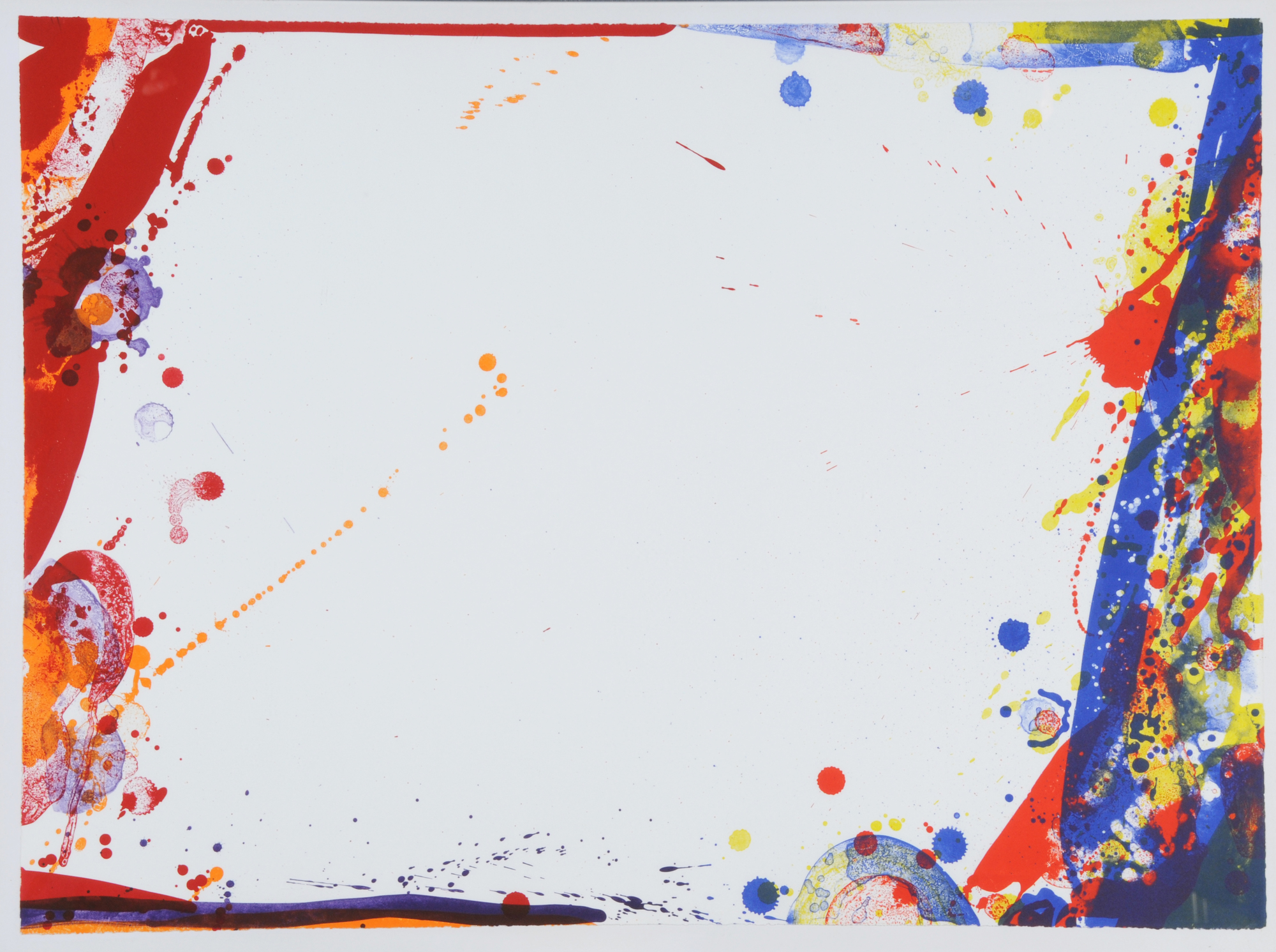Sam Francis, Blue Cut Sail