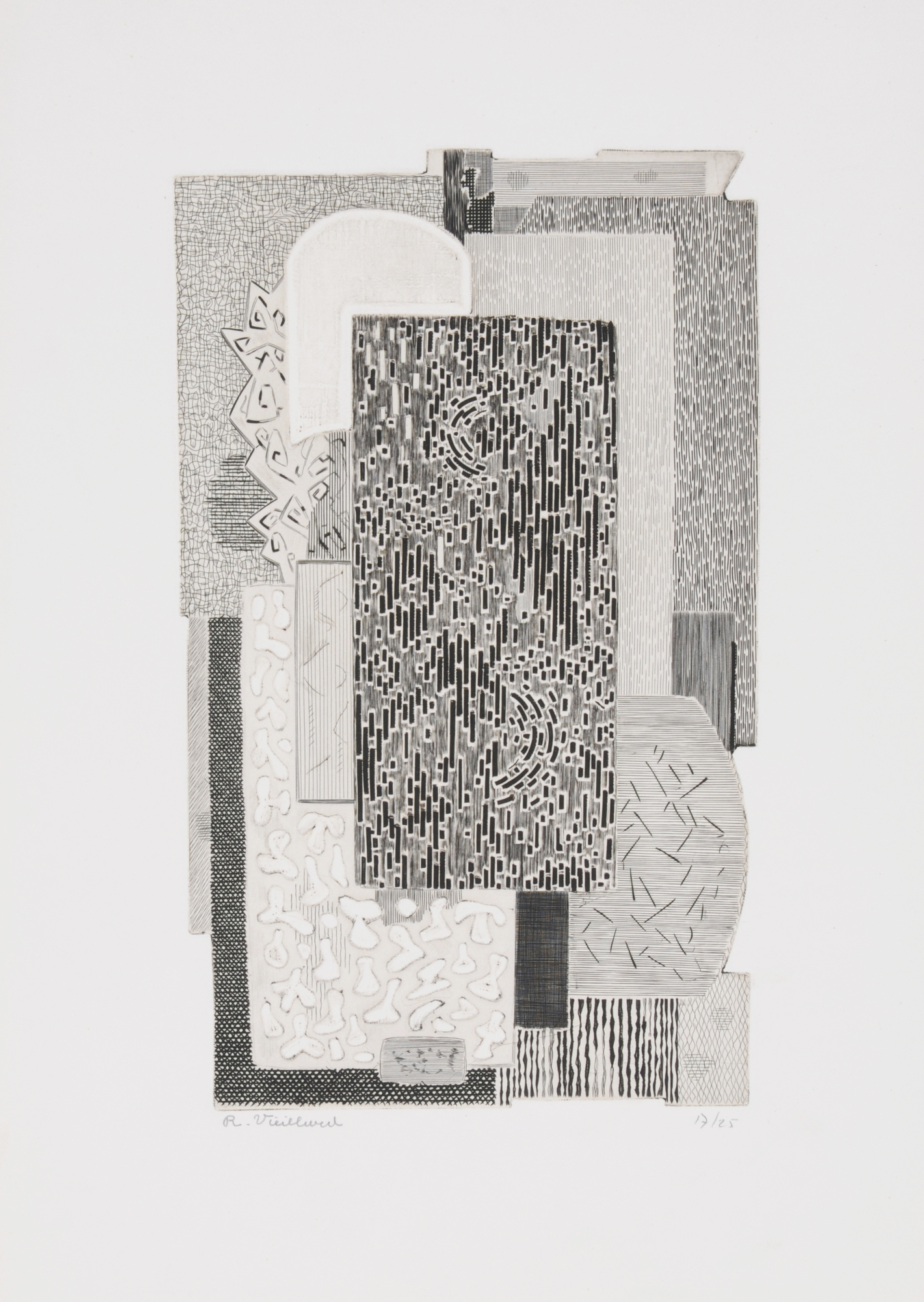 Grafik, 7 Blätter: T. Eble; W. Moeschlin; R. Viellard; B. Sarasin; F. Springer; S.F., Anonym