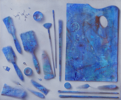 Palette bleu