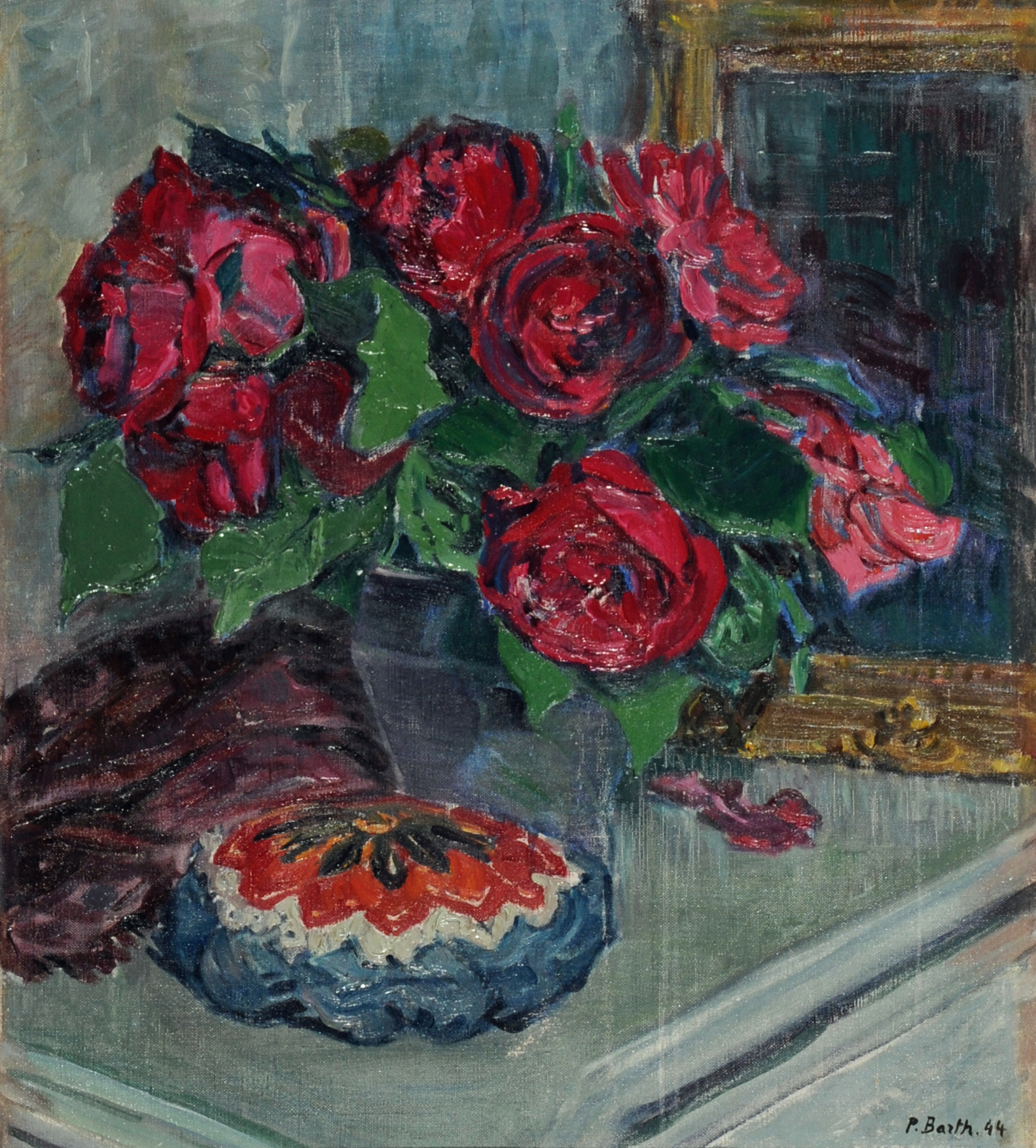 Paul Basilius Barth, Still Life with Flowers