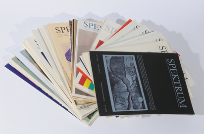 47 booklets: Spektrum. Vierteljahresschrift für Originalgraphik und Dichtung