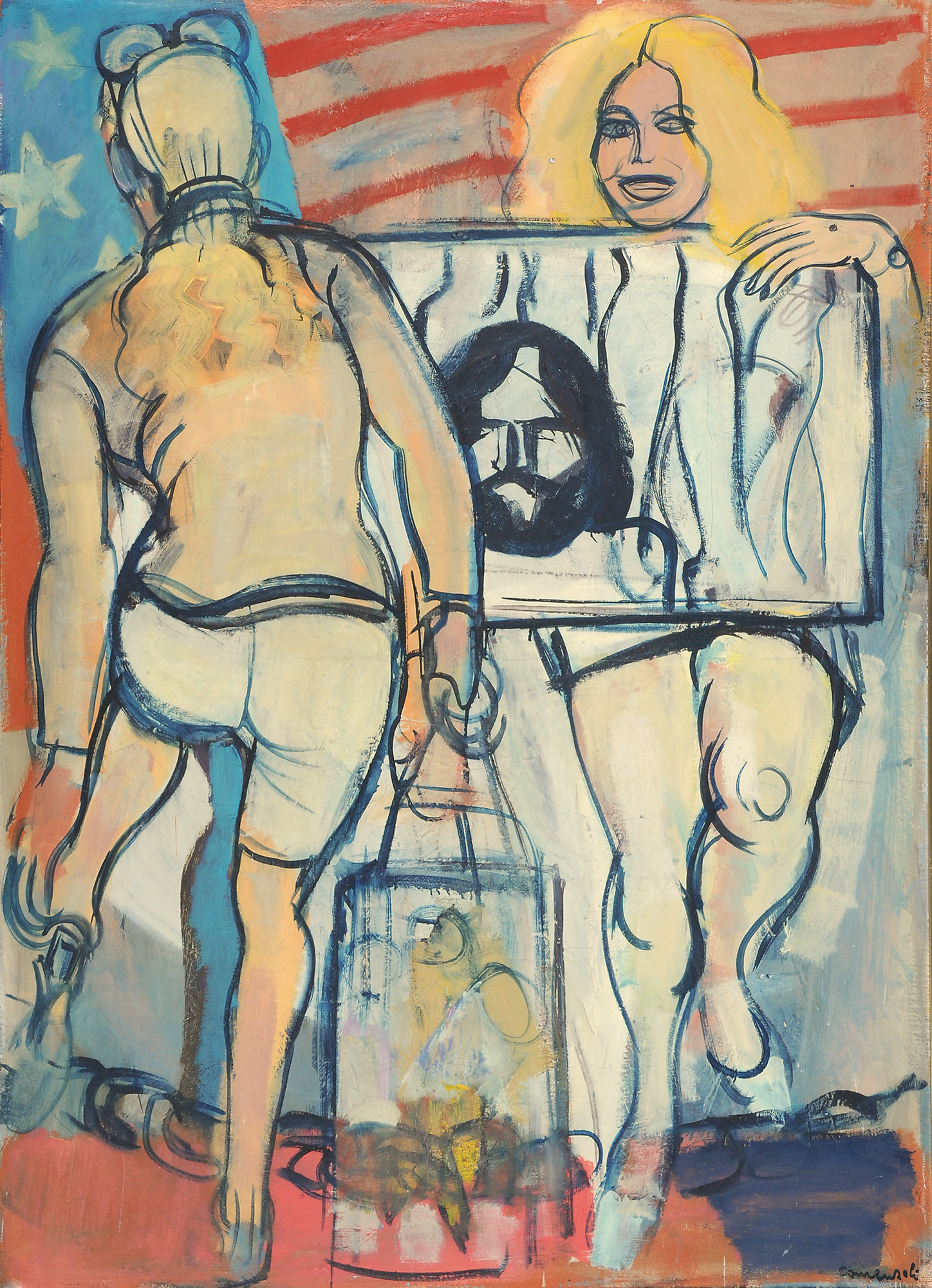 Mario Comensoli, Amerika 70
