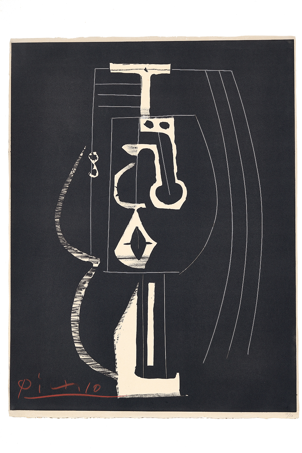 Pablo Picasso, Composition