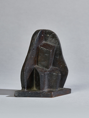 Seated Woman in Armchair