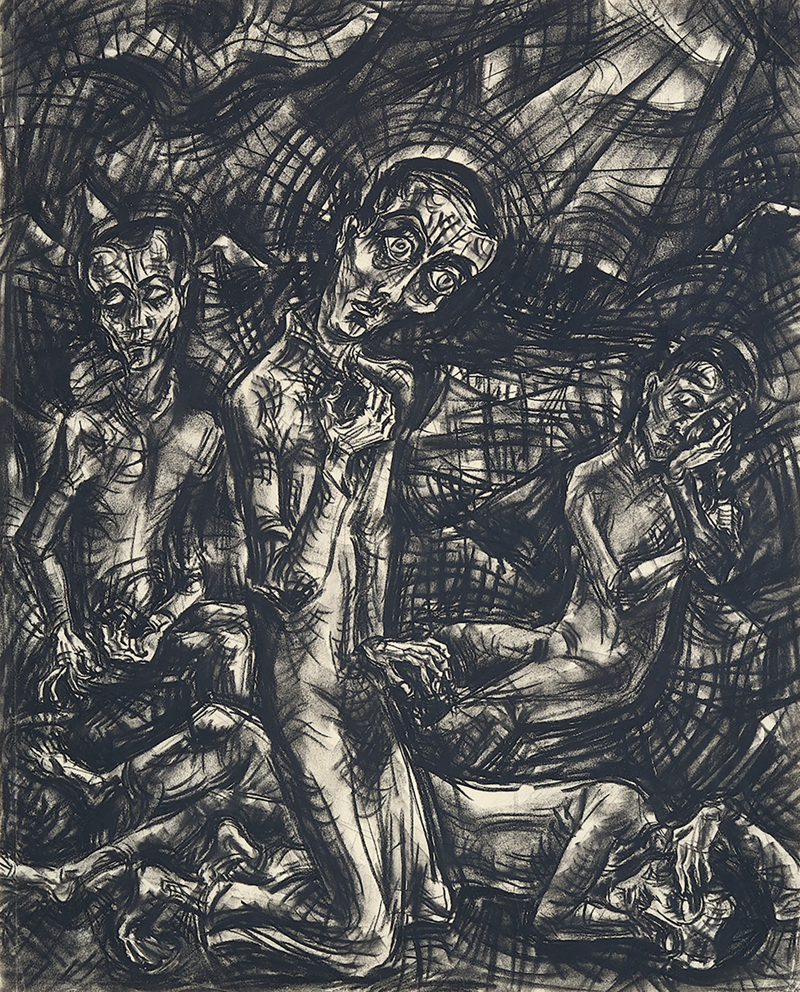 Ignaz Epper, Vier männliche Figuren