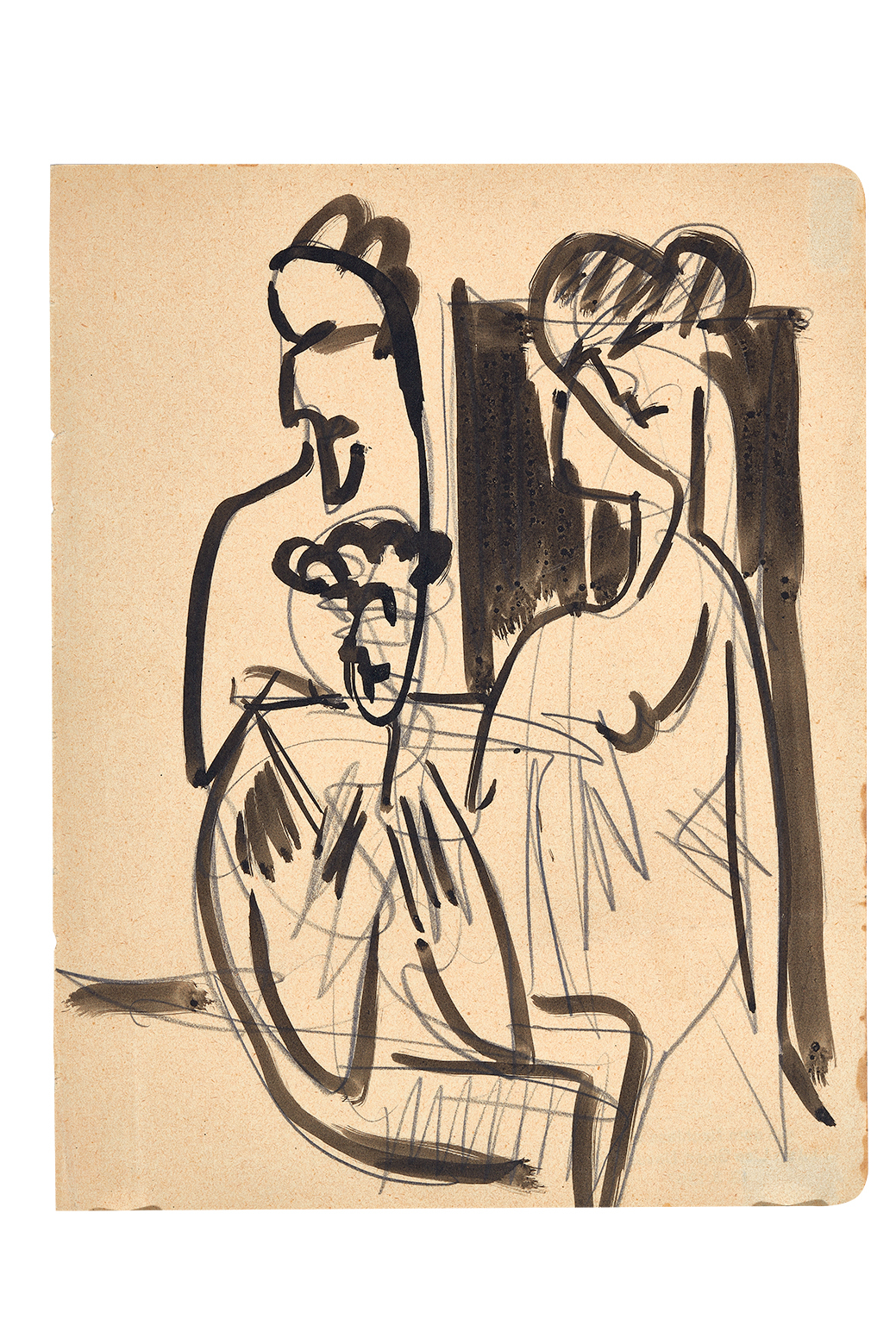 Ernst Ludwig Kirchner, Drei Figuren