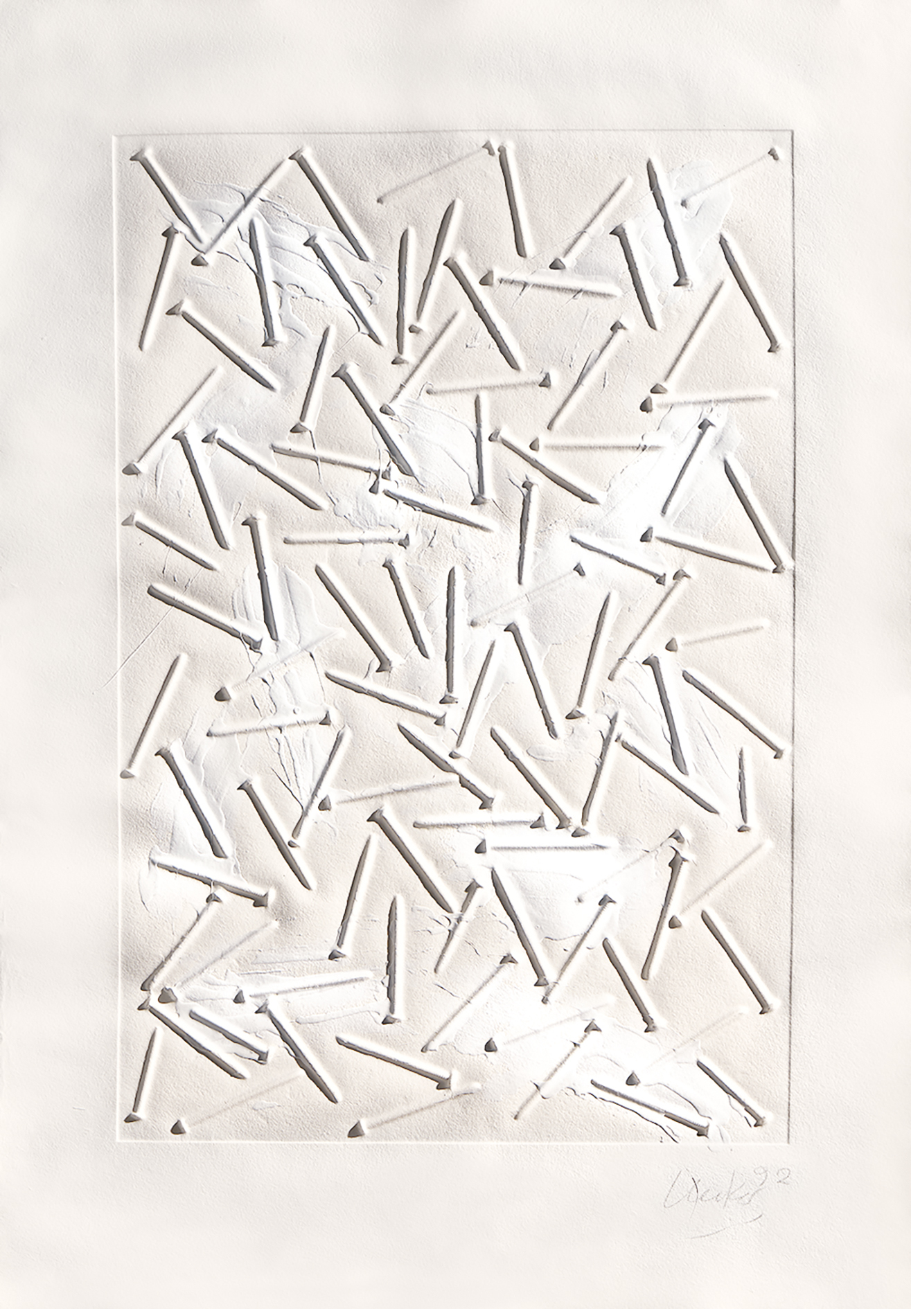 Günther Uecker, Ohne Titel