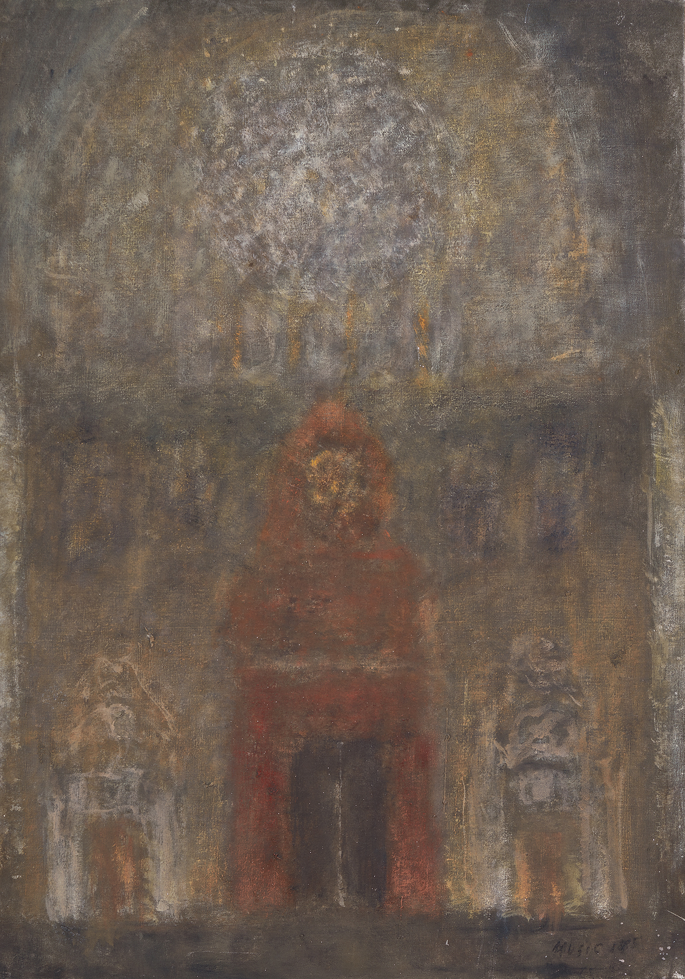 Zoran Music, Intérieur de cathédrale