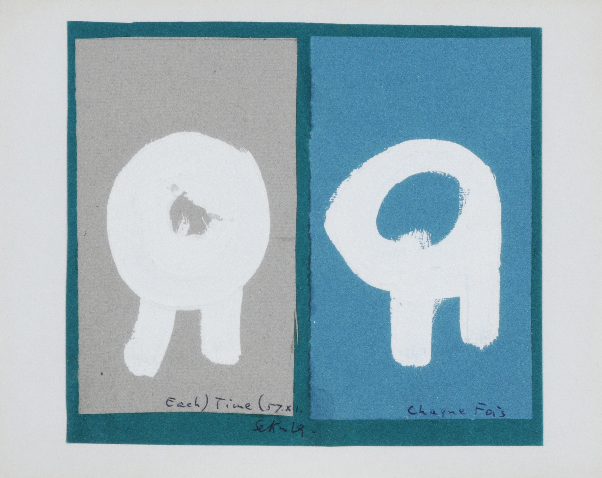 Sonja Sekula, Each Time - Chaque fois