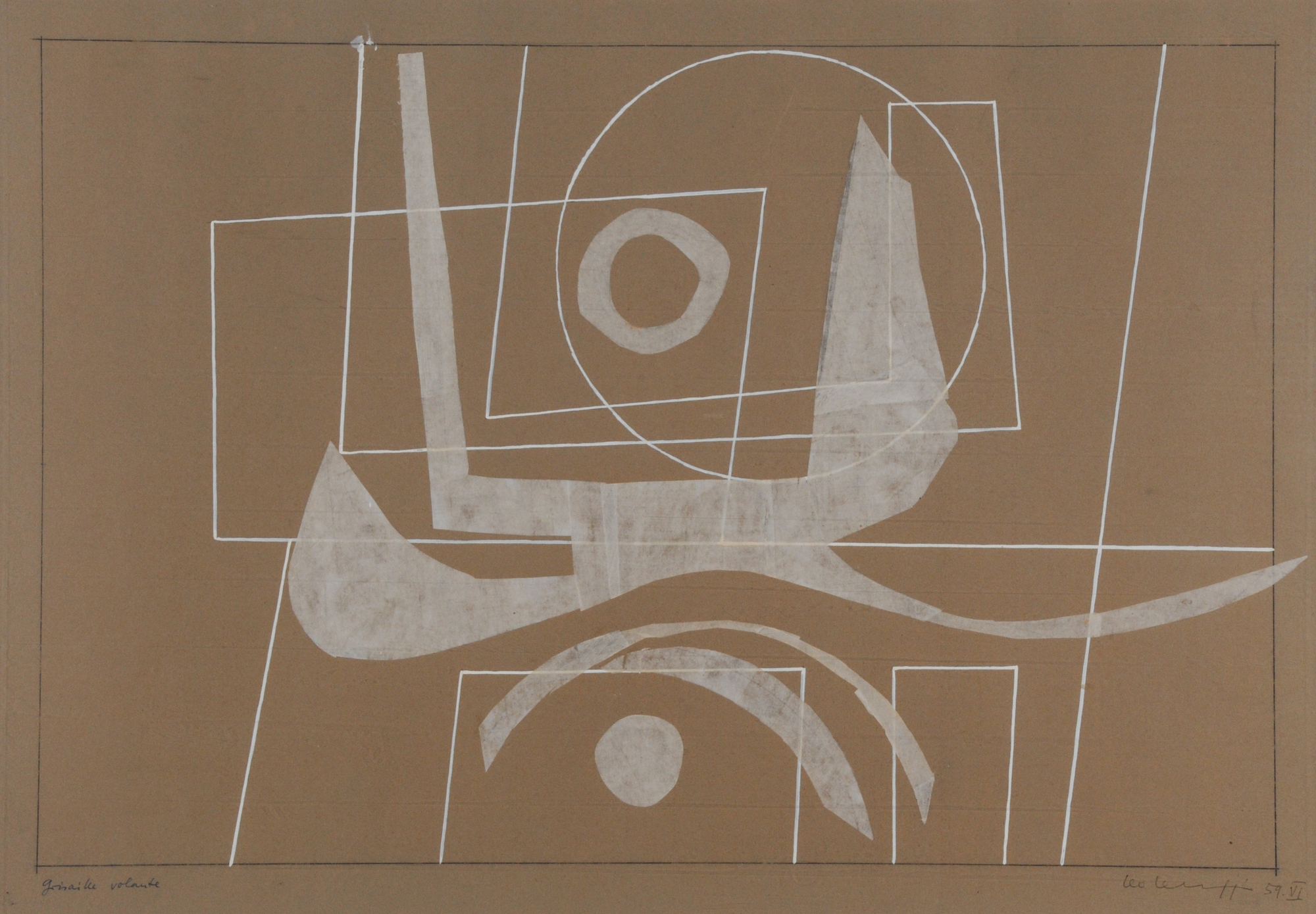 Leo Leuppi, Grisaille volante