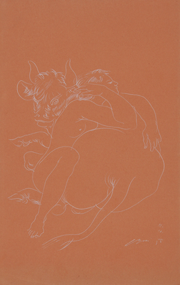 Two Drawings: Europa, 1958; Wilhelm Tell
