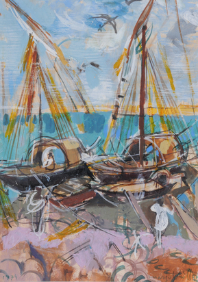 Two Drawings: Untitled, 1974; Untitled