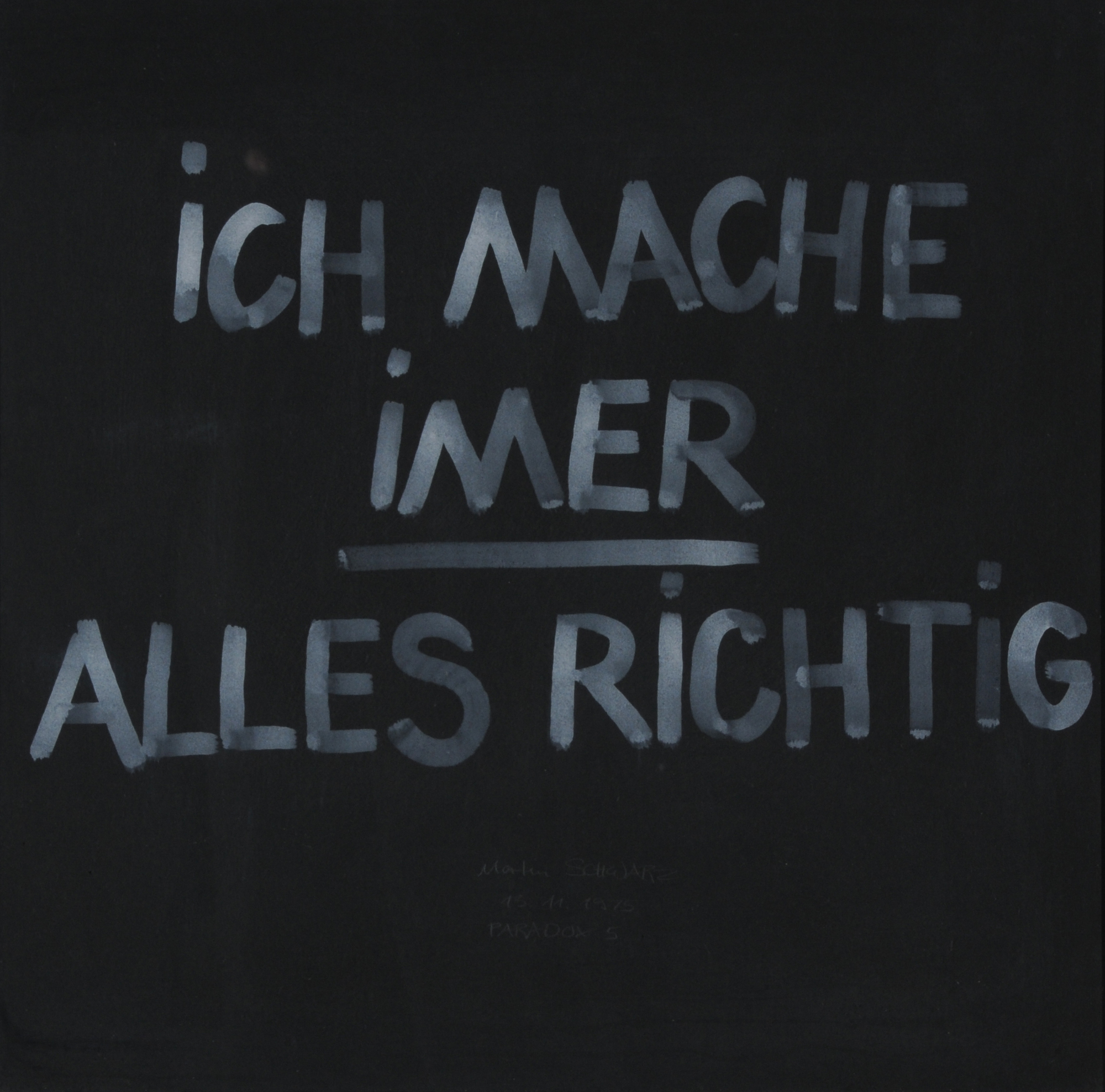 Martin Schwarz, Paradox 5