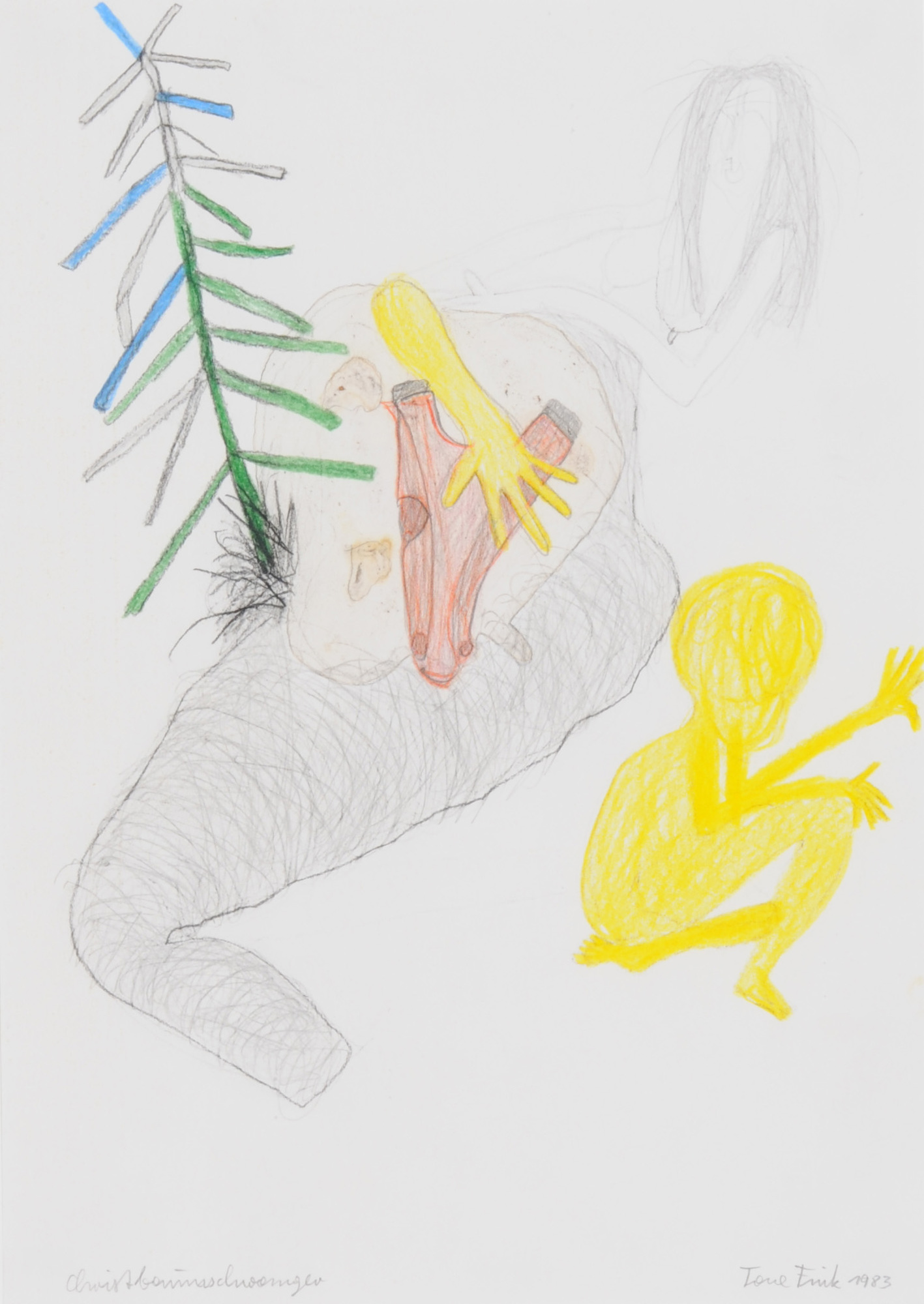 Tone (Anton) Fink, Christbaumschwanger
