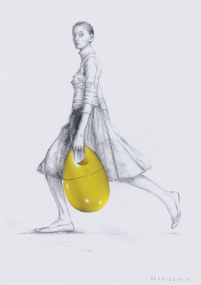 2 works: Unrealized Sculpture, Unter den Linden, Berlin, 2003 (79); Untitled (40)