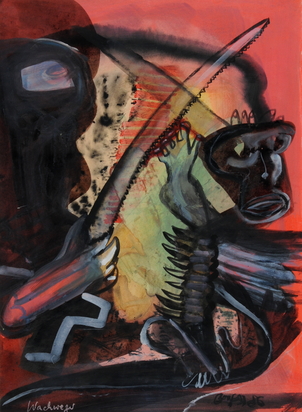 3 Zeichnungen: Exoten unter sich, 1974; Ohne Titel, 1977; Boys