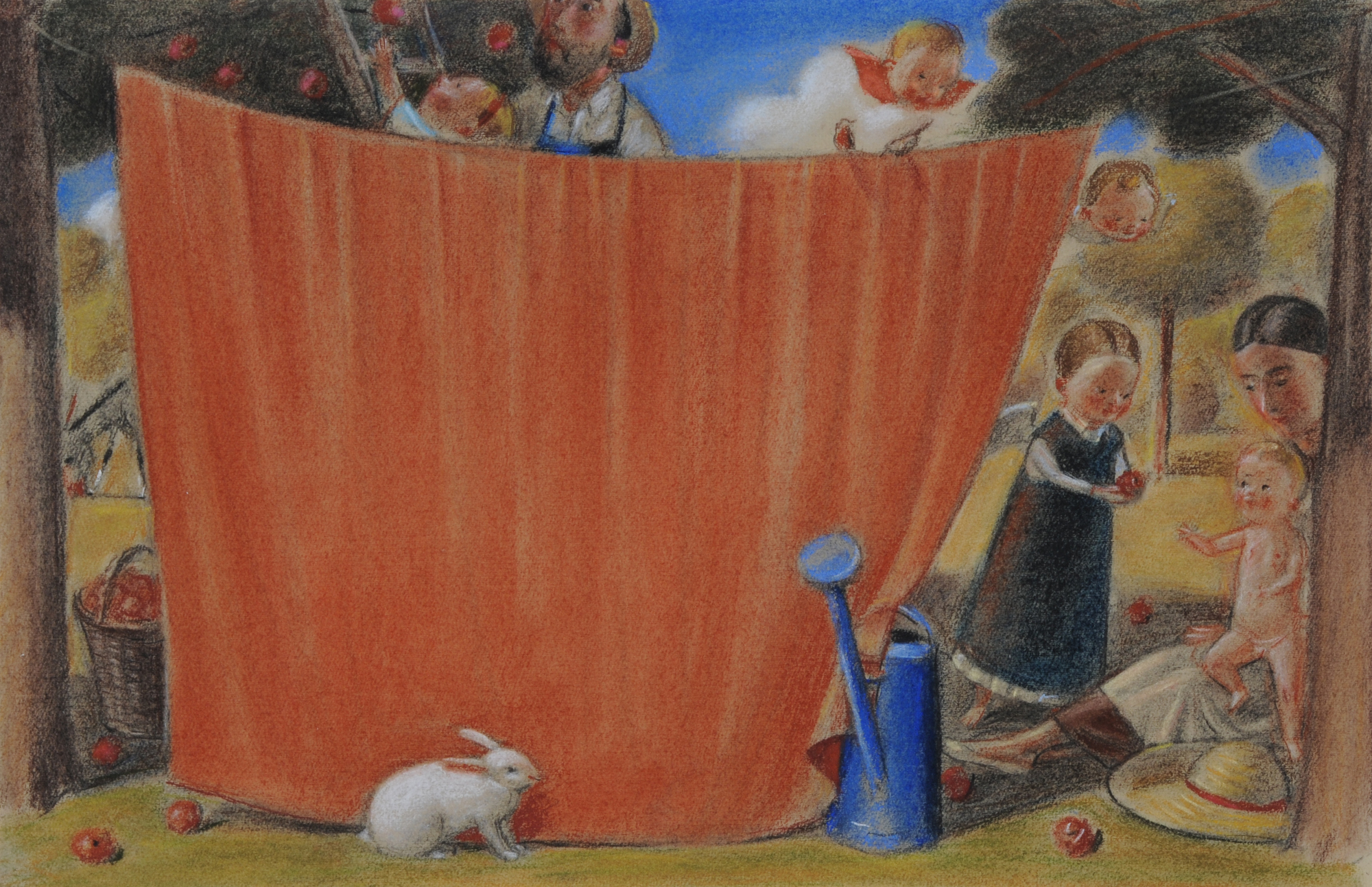 Jan Knap, Apfelernte (Apple Harvest)