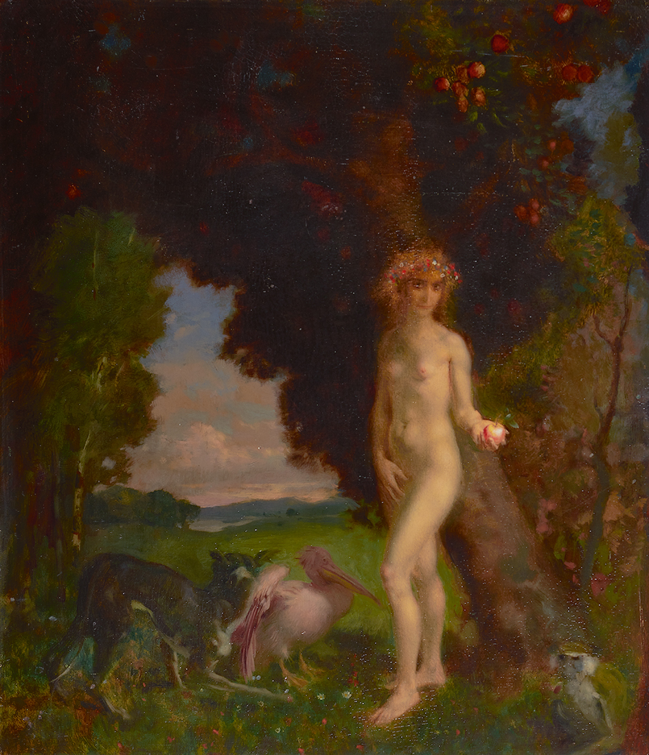 Theodor Baierl, Eva mit Tieren (Eve with Animals)
