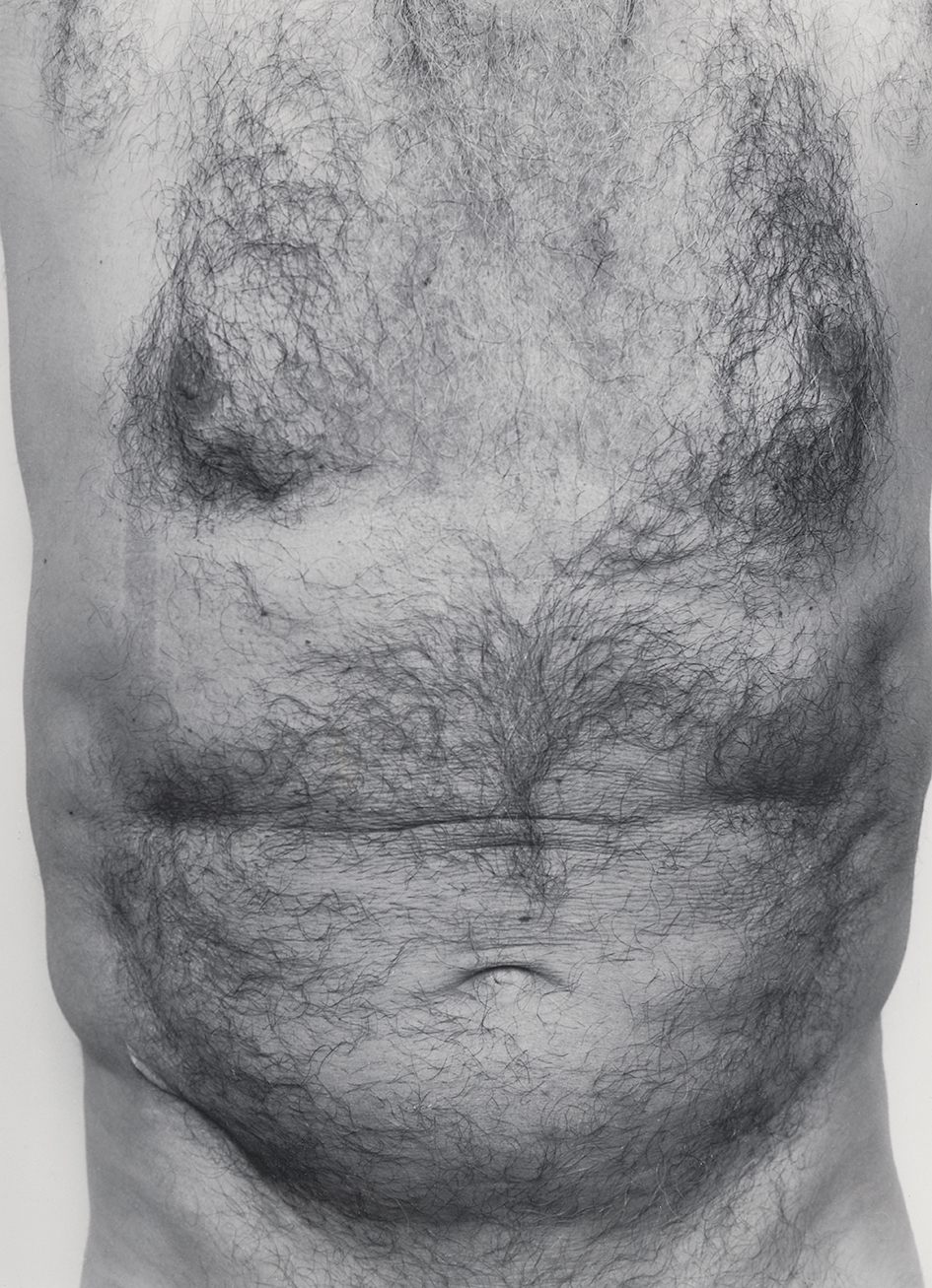 John R. Coplans, Self Portrait (Torso, Front)