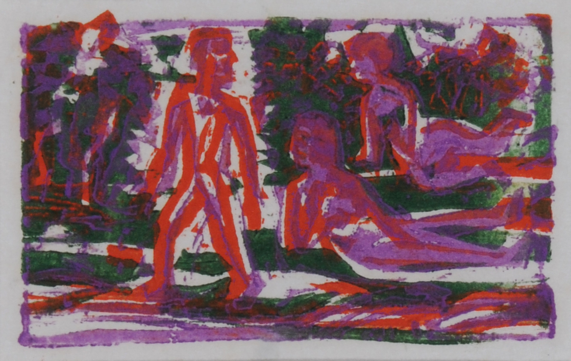 Ernst Ludwig Kirchner, Badende (Bathing Women)