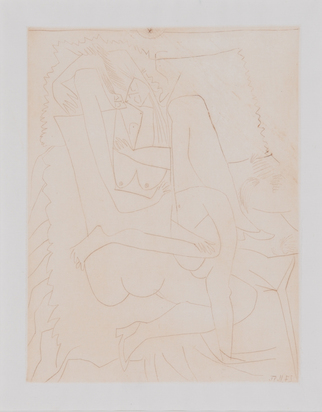 Le couple, aus "Dons des féminines" von Valentine Penrose