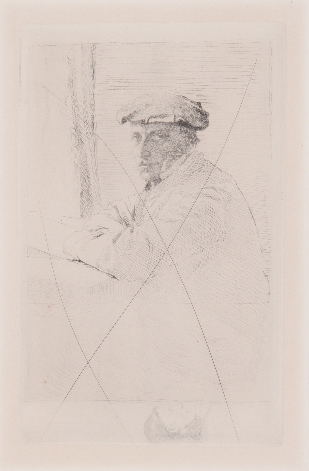 Edgar Degas, Le graveur Joseph Tourny