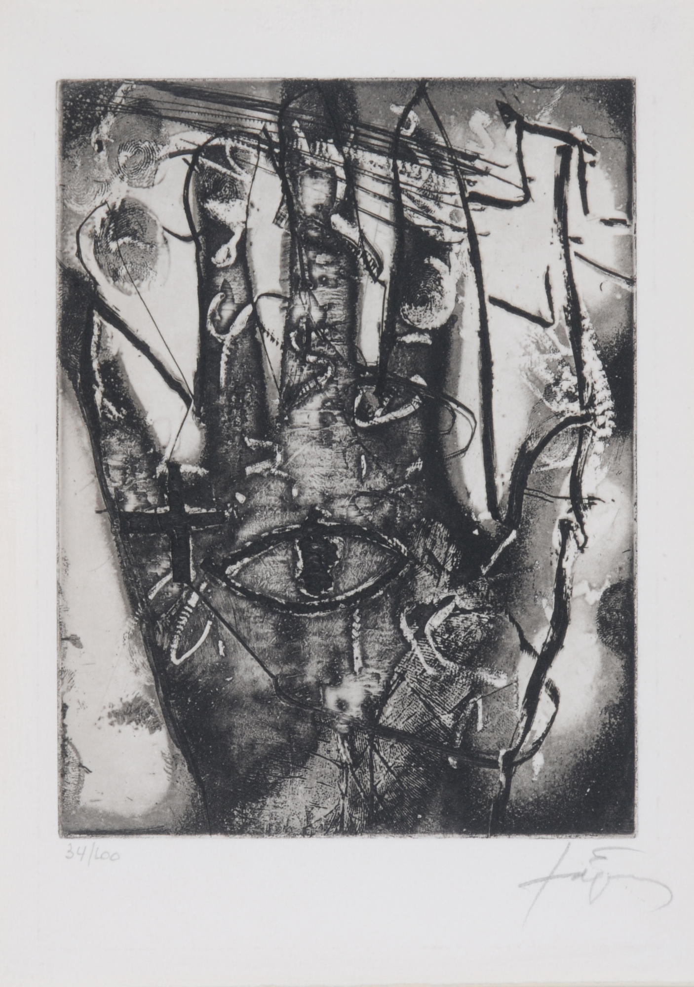 Antoni Tàpies, Mà i ull