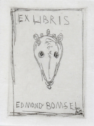 Ex Libris Edmond Bomsel