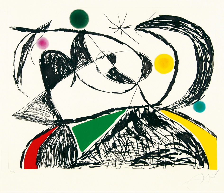 Joan Miró, Blatt aus "Série Mallorca"