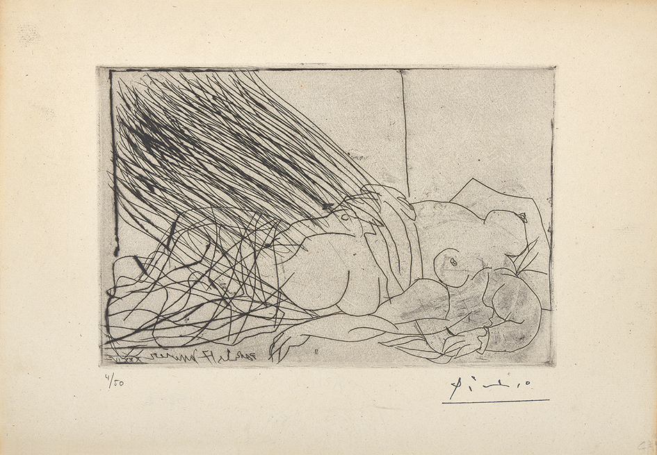 Pablo Picasso, Femme nue endormie ou morte