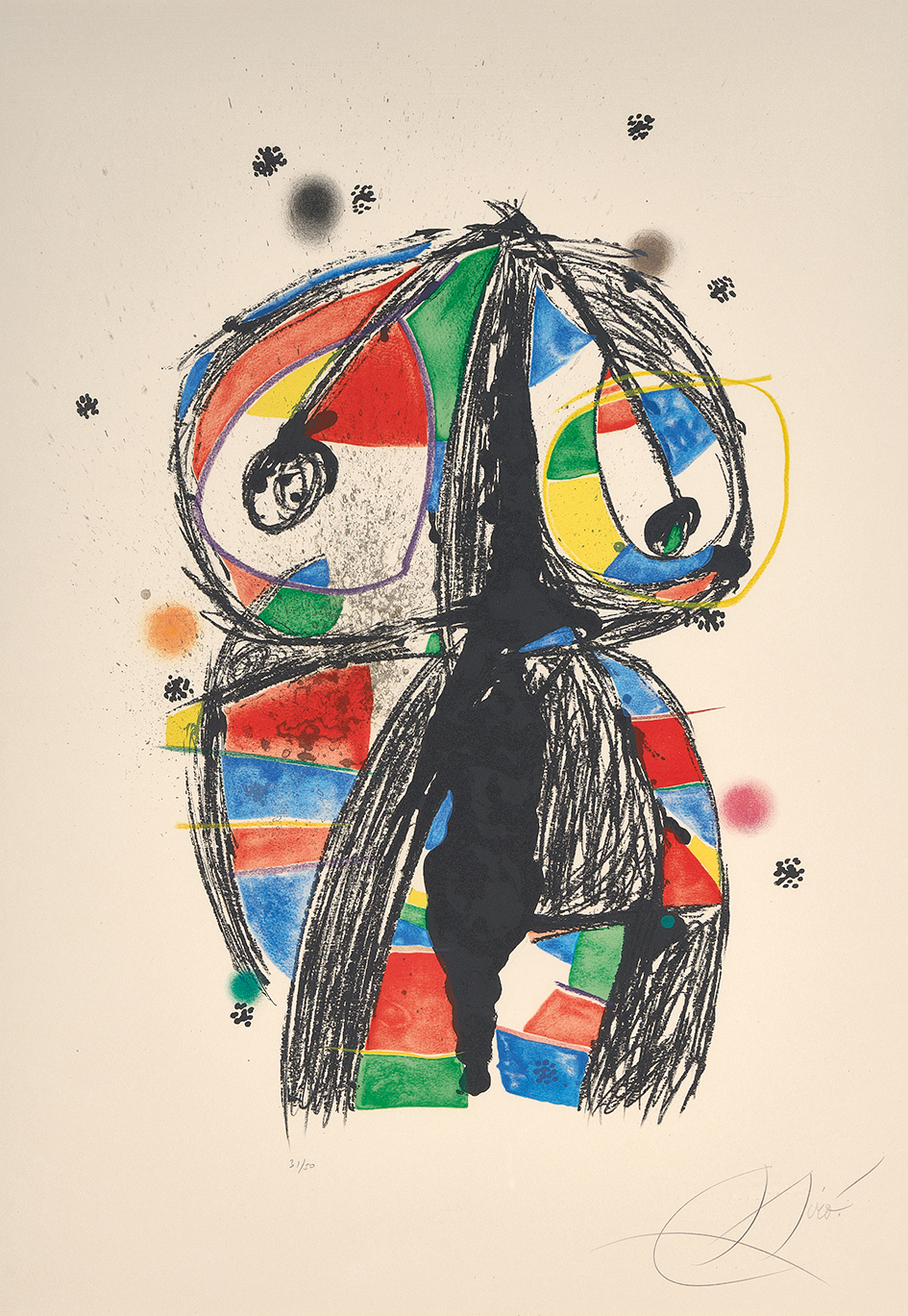 Joan Miró, Colombine aux idées noirs