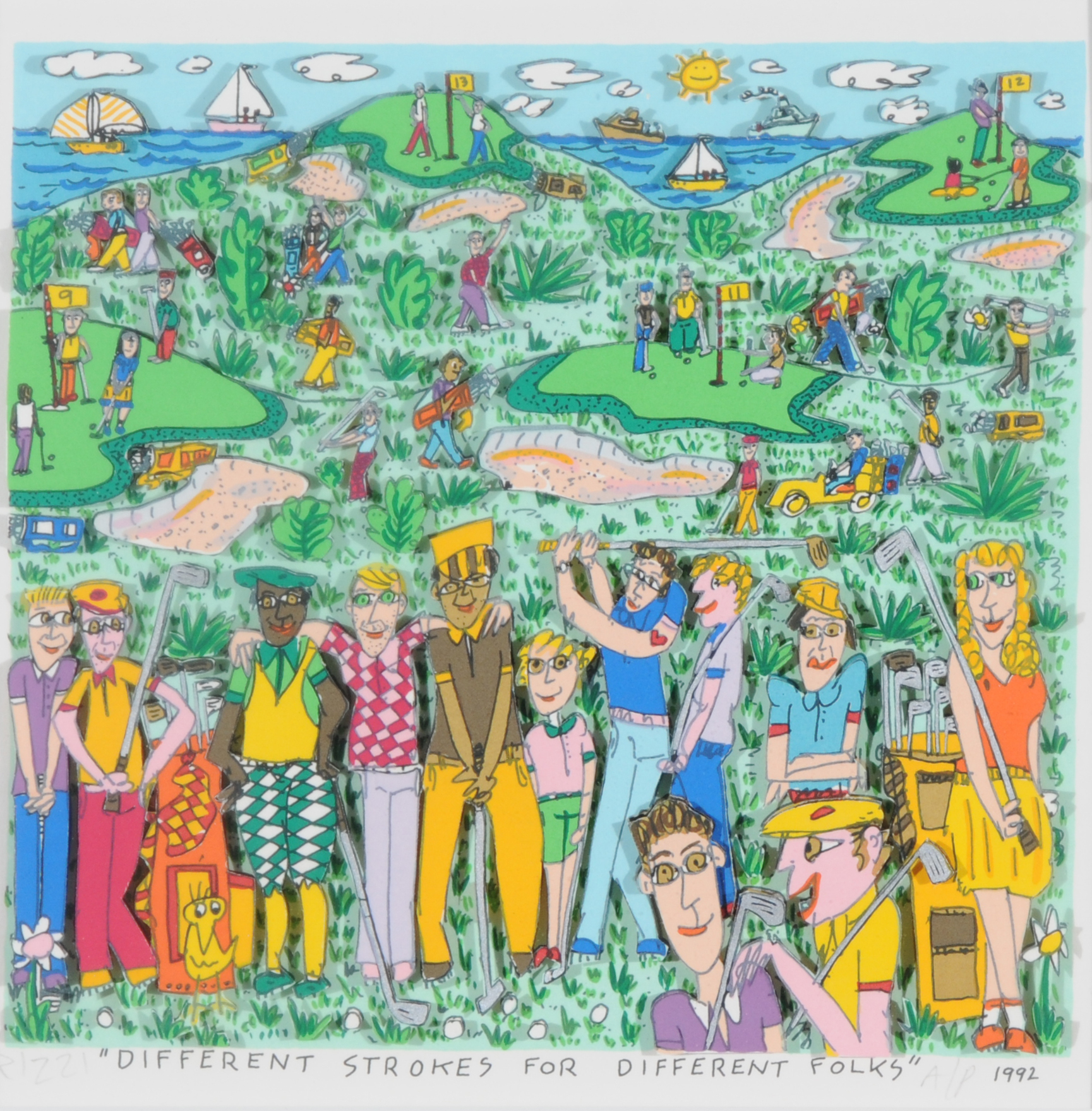 James Rizzi, Different Strokes for Different Folks