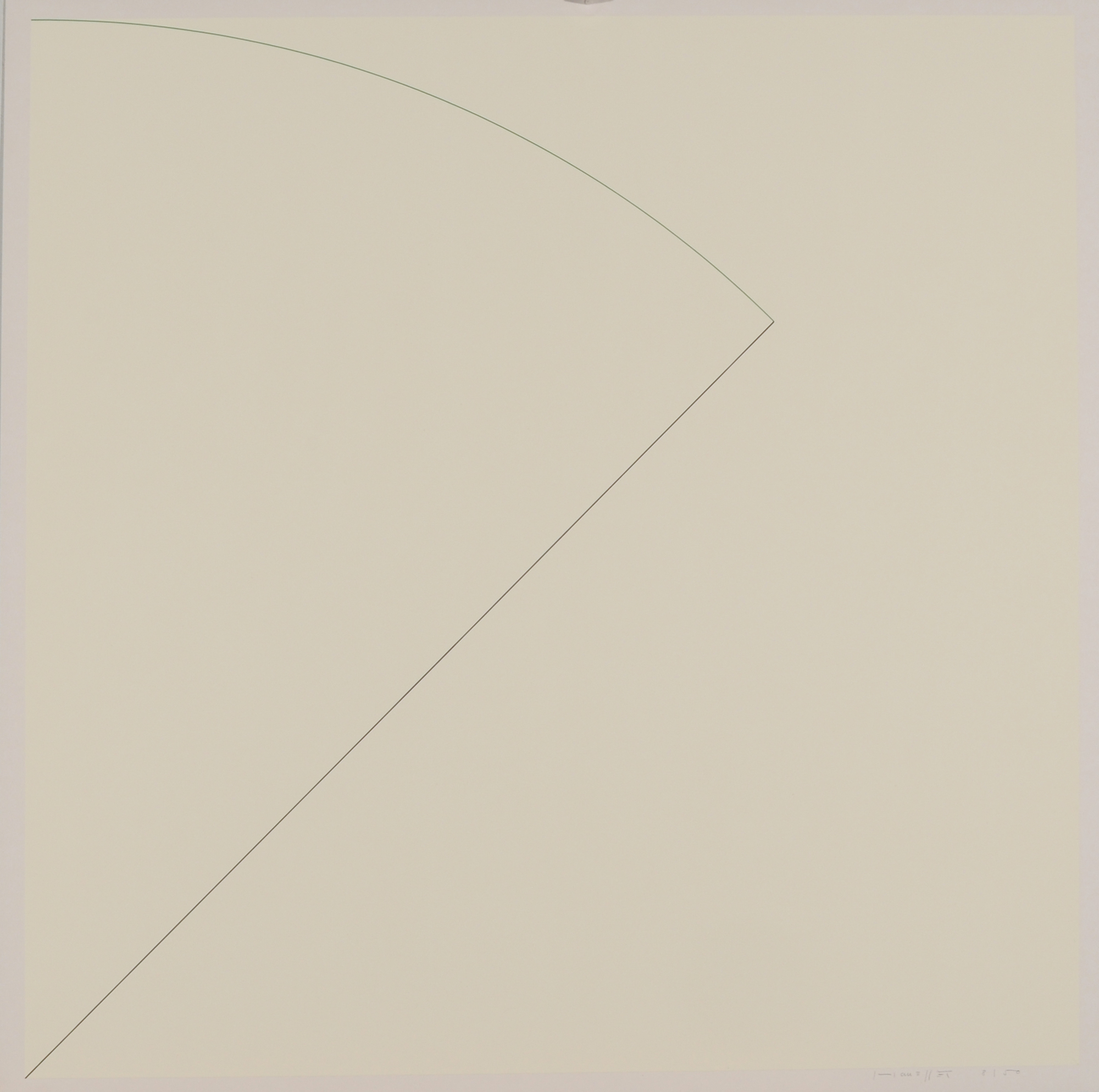 Gottfried Honegger, 2 Blätter: Ohne Titel