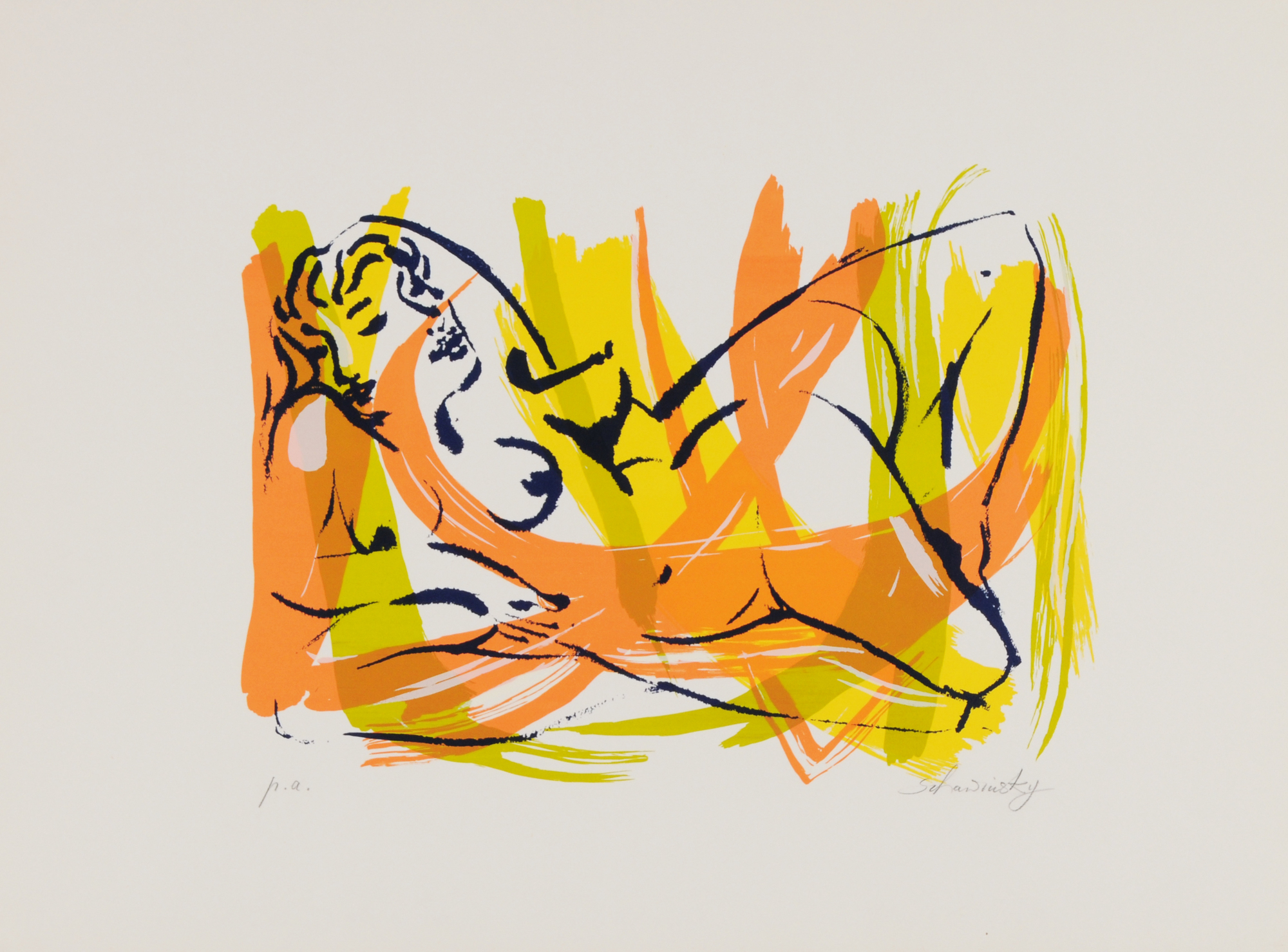Xanti Schawinsky, 9 Blätter: Ohne Titel