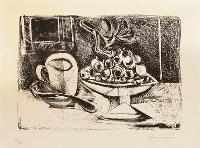 Nature morte au compotier