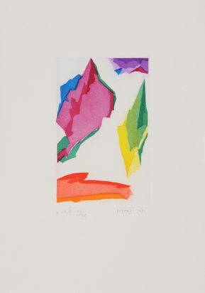 5 Blätter: Ohne Titel, 1969 (2); Ohne Titel