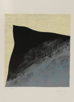 7 Blätter: Seperazione blu, 1971; Angelo verso l'overt, 1972; Senza titolo, 1970 (2); Senza titolo, 1972; Senza titolo