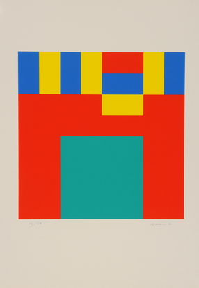 2 Blätter: Energie in der Reihe, 1957; Permutation