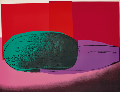 Watermelon, aus "Space Fruits: Still Lifes"