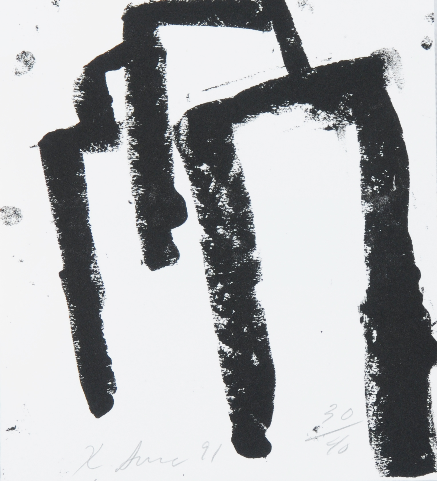Richard Serra, Book. Afangar