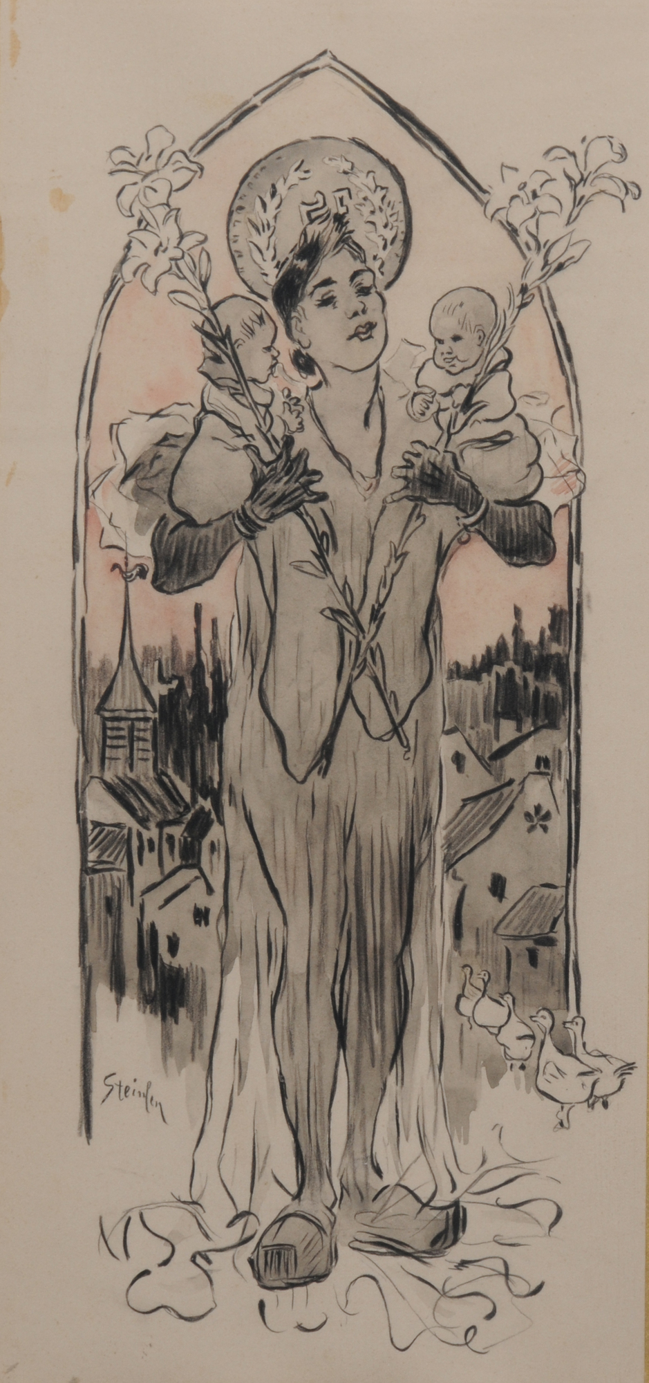 Théophile Alexandre Steinlen, Madonna