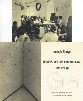 Honigpumpe am Arbeitsplatz