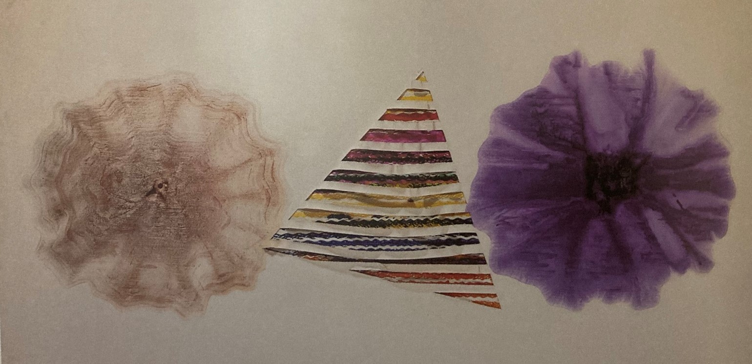 James Rosenquist, Pyramide entre deux lacs secs, 1976
