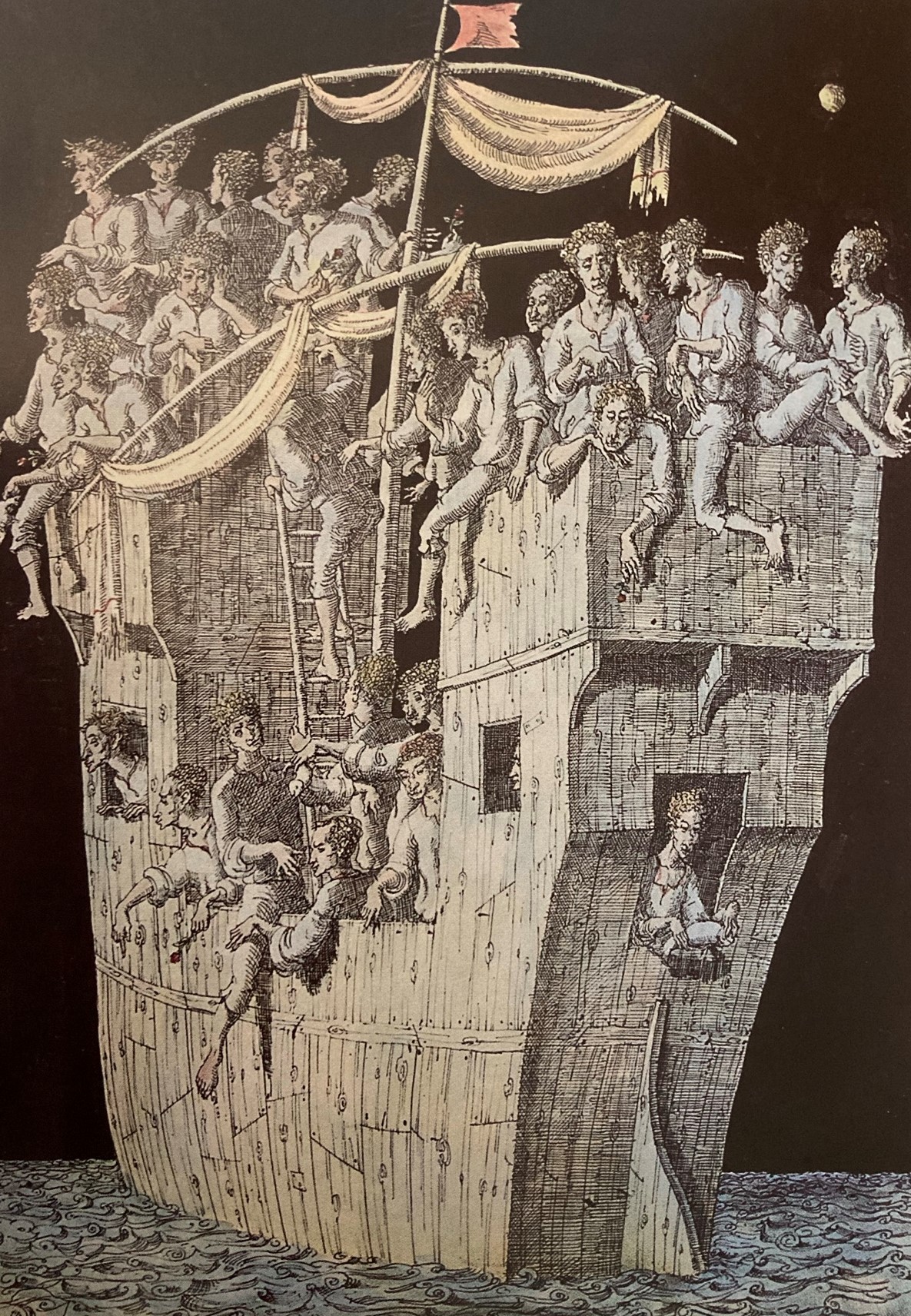 Domenico Gnoli, Caprice No. 5 - Insomnia